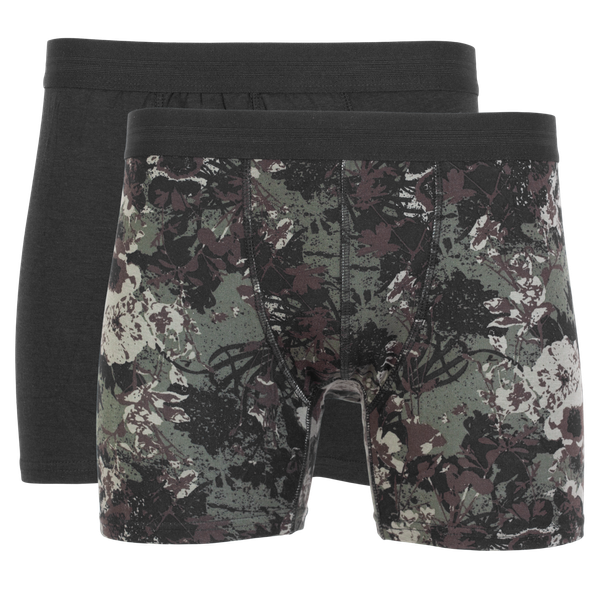 Crossbow Herre Tights i bambus - Army/Sort