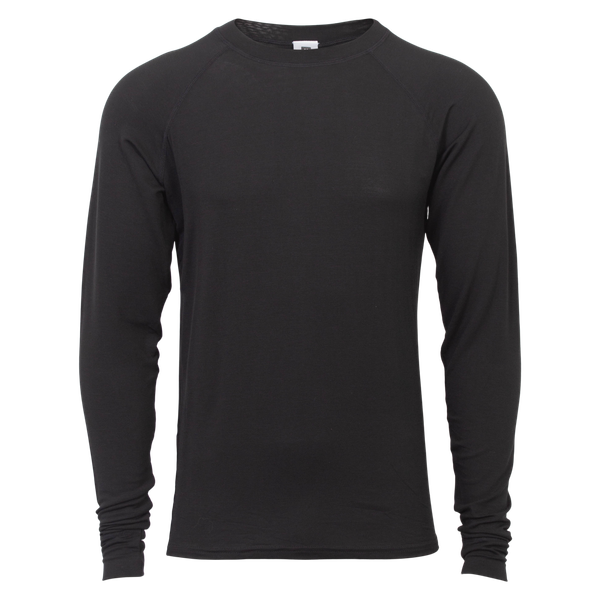 Crossbow Herre Skiundertrøje i bambus - Black