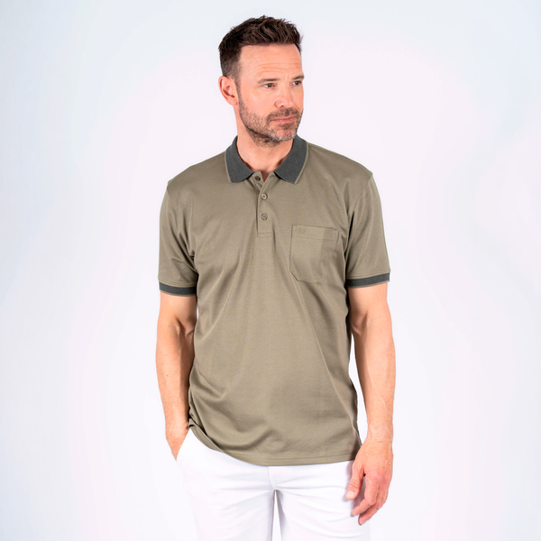 Pre End Texas Herre Polo - Light Army