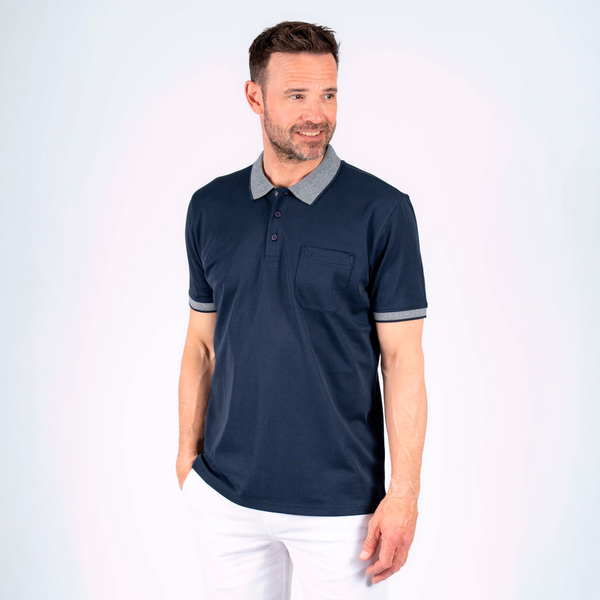 Pre End Texas Herre Polo - Naval Blue