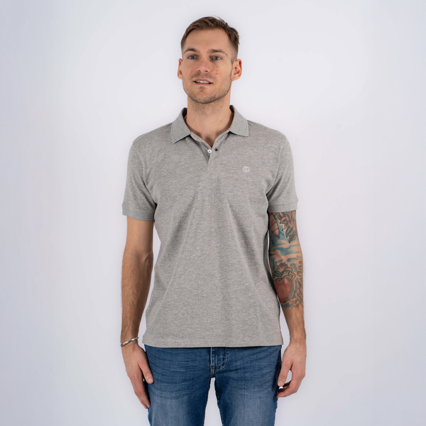 Marcus Tyler Herre Polo - Lt.grey mix