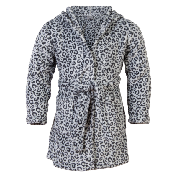 Pige Morgenkåbe - Sort