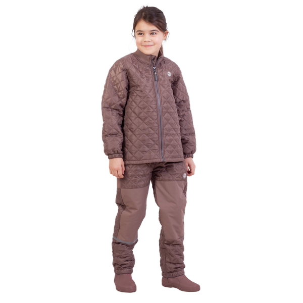 Steenholt Lund Børne Termosæt - Deep Taupe