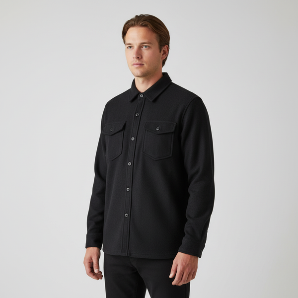 Anyway Herre Skjorte - Black