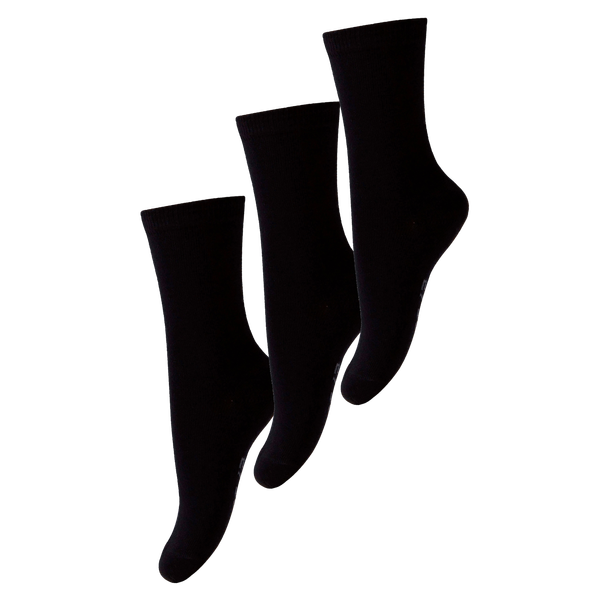 Melton Børne Strømper - Black