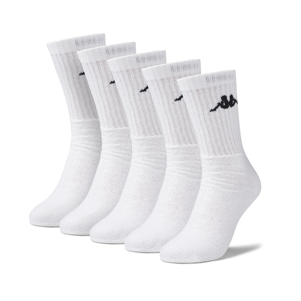 Kappa Unisex Sportsstrømper - White