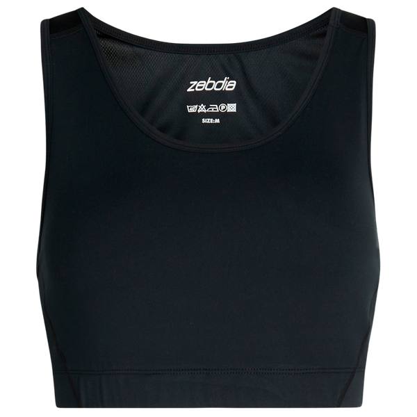 Zebdia Dame Sports BH - Black