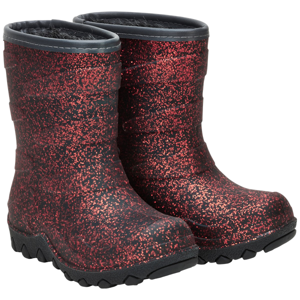Mikk-line Pige Termostøvler m. glimmer - Ginger Bread
