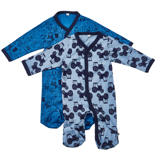 Pippi Børne Natdragt - Blue