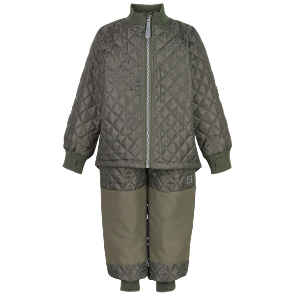 Mikk-line Drenge Termosæt m. BIONIC-FINISH® ECO coating - Dusty Olive