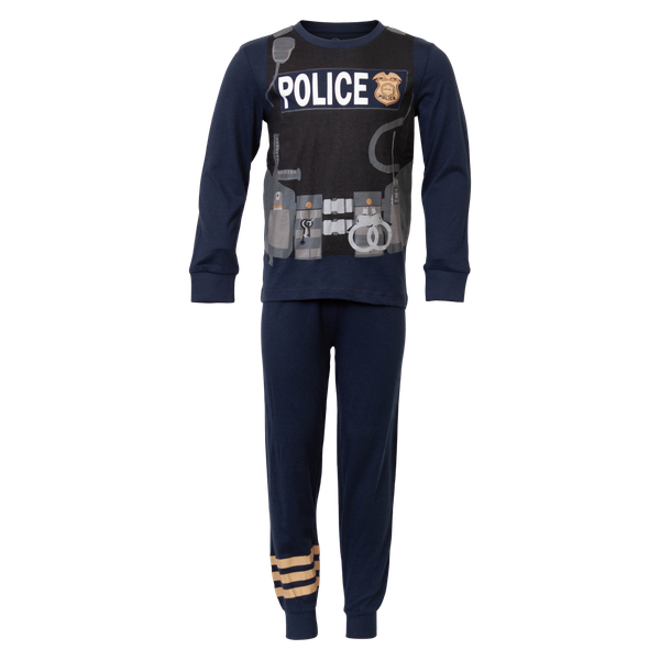 Crossbow Børne Nattøjssæt - Police
