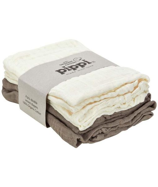 Pippi Baby Stofble i økologisk bomuld - Cinder