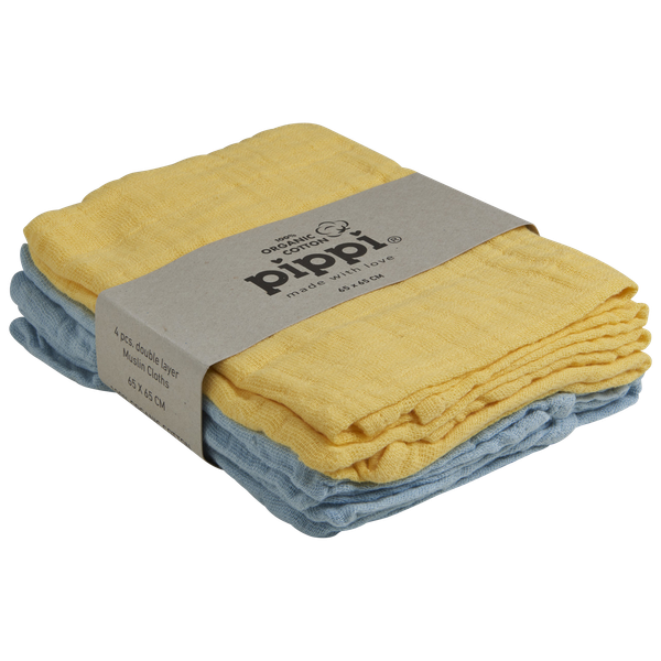 Pippi Baby Stofble i økologisk bomuld - Snapdragon