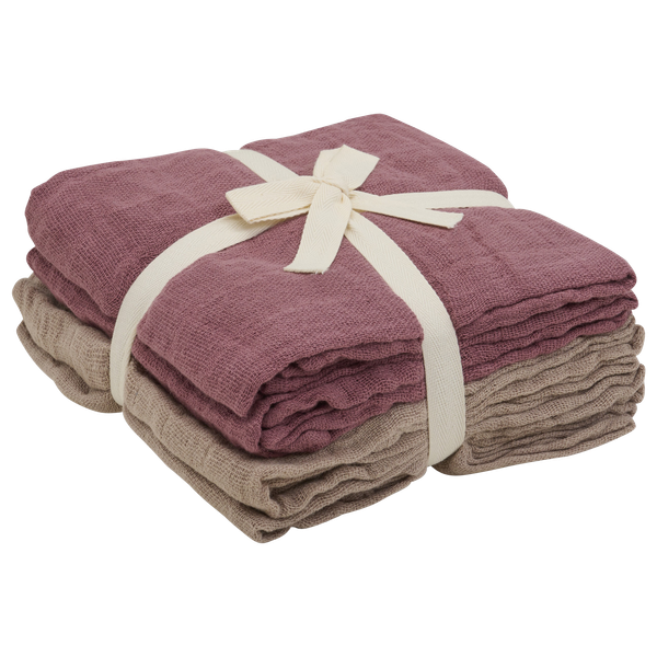 Pippi Baby Stofble i økologisk bomuld - Withered Rose