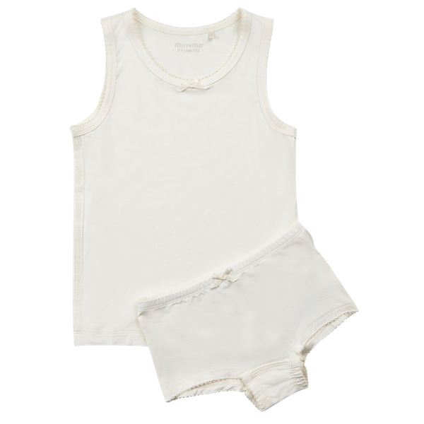 Minymo Pige Undertøjssæt - White