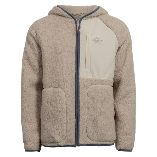 Unisex Fleecejakke - SAND COM.