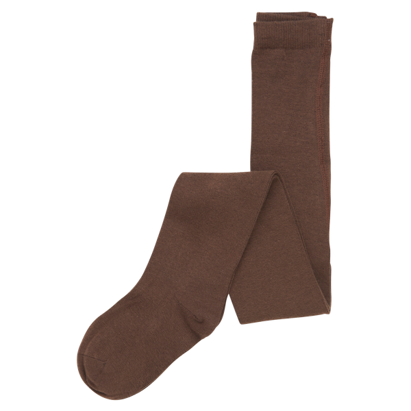 Minymo Børne Strømpebukser - Cocoa Brown