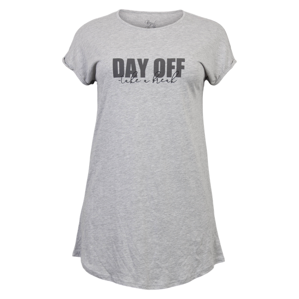 Crossbow Dame Natkjole - Lysegrå