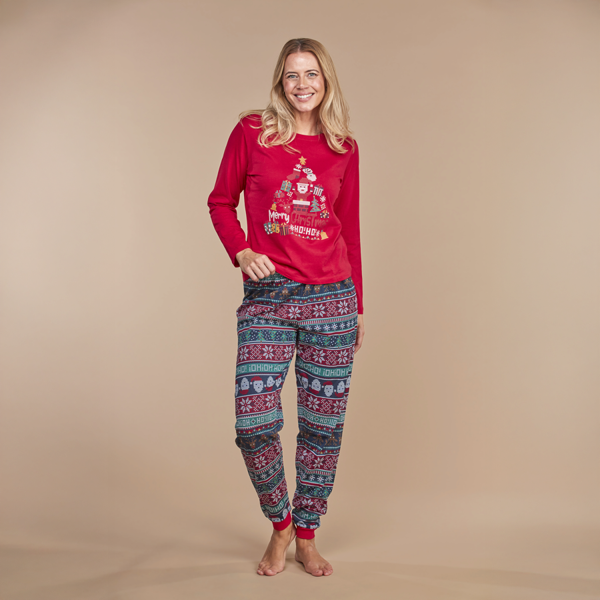 Crossbow Jule Dame Nattøjssæt - Mixed Colours