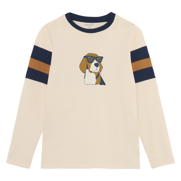 Magic Kids Drenge Langærmet t-shirt - Sandshell
