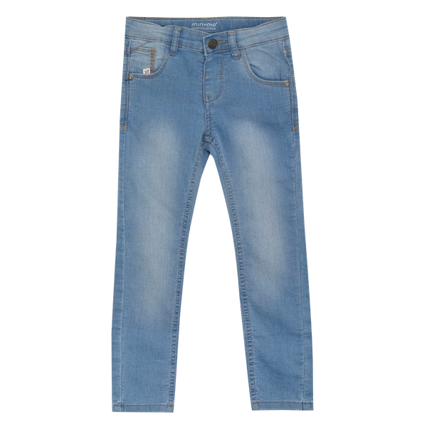 Minymo Drenge Jeans i økologisk bomuld - Light Dusty Blue