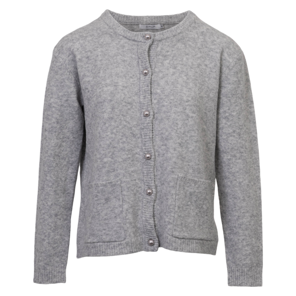 Sirup Dame Cardigan - Grey Melange