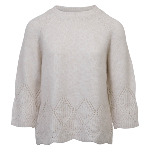 Sirup Dame Striktrøje - Snow White