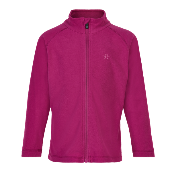Color Kids Børne Fleecejakke - Festical Fuchsia