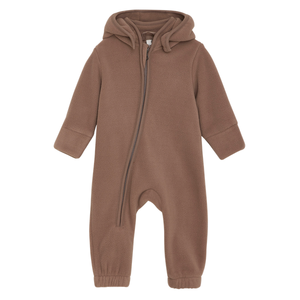 En Fant Børne Fleecedragt - Coca Mocha