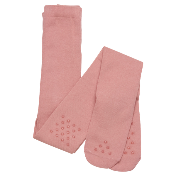 Minymo Baby Strømpebukser m. non-slip - Ash Rose