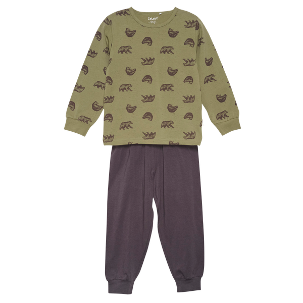 CeLaVi Drenge Nattøjssæt - Gothic Olive