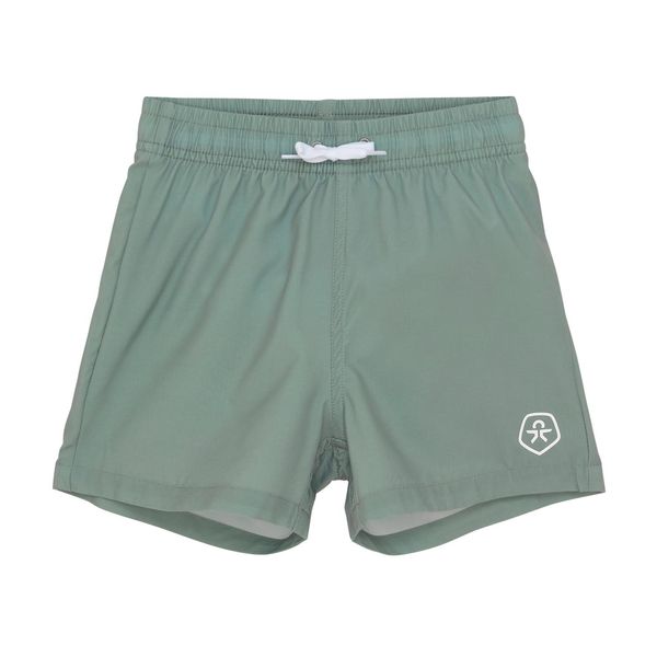Color Kids Drenge Badeshorts m. stretch - Iceberg Green