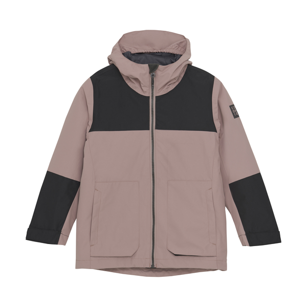 Color Kids Pige Regnjakke m. BIONIC-FINISH® ECO coating - Woodrose