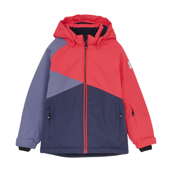 Color Kids Pige Skijakke m. BIONIC-FINISH® ECO coating - Diva Pink