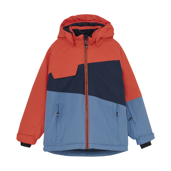 Color Kids Børne Skijakke m. BIONIC-FINISH® ECO coating - Tangerine Tango