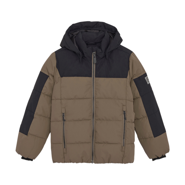 Color Kids Drenge Vinterjakke m. BIONIC-FINISH® ECO coating - Fossil