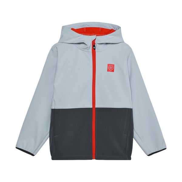 Color Kids Børne Softshell m. BIONIC-FINISH® ECO coating - Cerulean