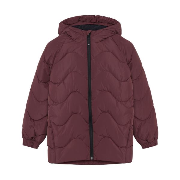 Color Kids Pige Vinterjakke m. BIONIC-FINISH® ECO coating - Catawba Grape