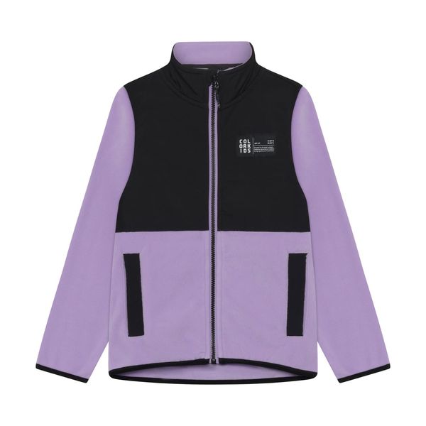 Color Kids Pige Jakke m. fleece - Purple Rose