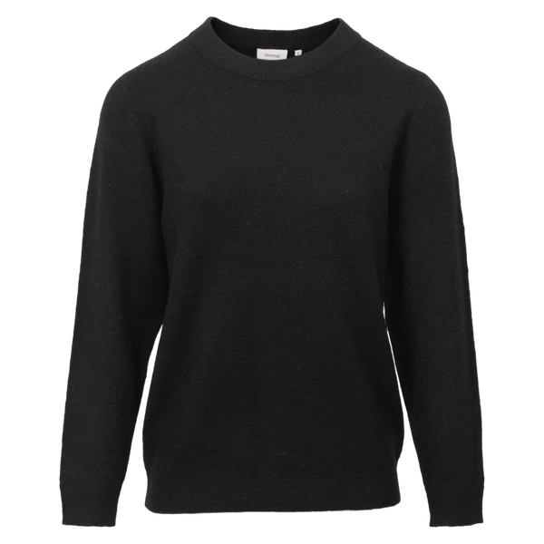 Steenholt Gora Dame Striktrøje Plus Size - Black
