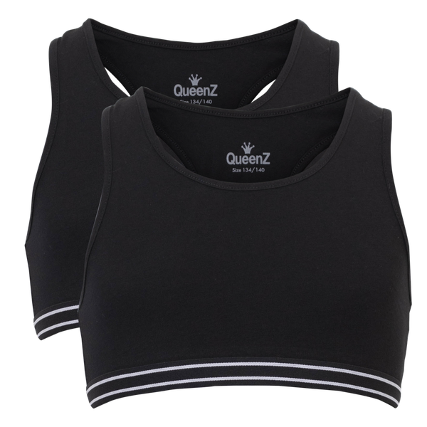 Queenz Uno Pige Top - Black 2002