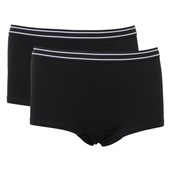 Queenz Uno Pige Trusser - Black 2002