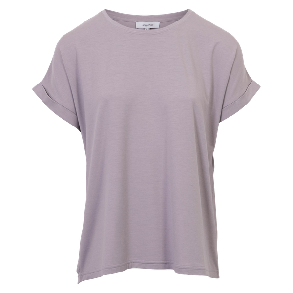 Steenholt Joan Dame T-shirt - Cloud Gray