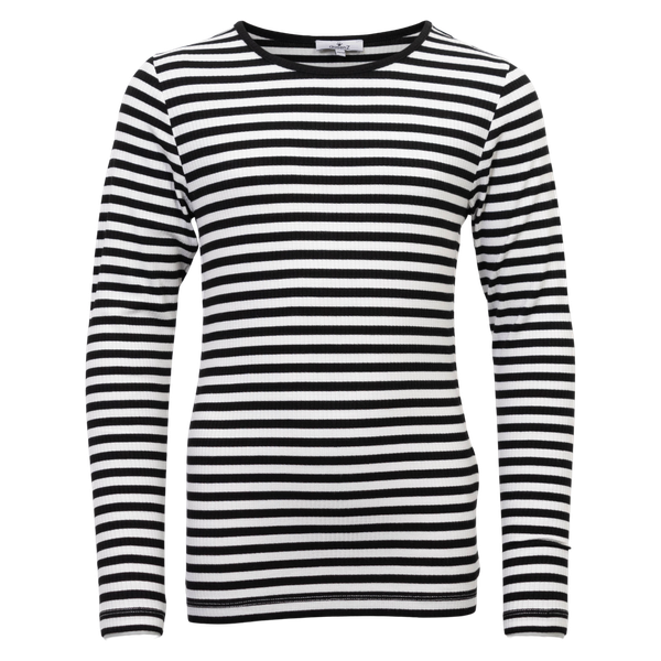 Queenz Rosita Pige Langærmet t-shirt - Black