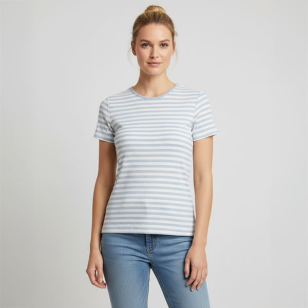 Steenholt Rosita Dame T-shirt - Niagara Mist