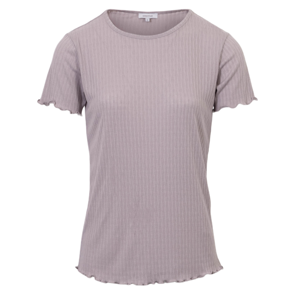 Steenholt Rose Dame T-shirt - CLOUD GRAY