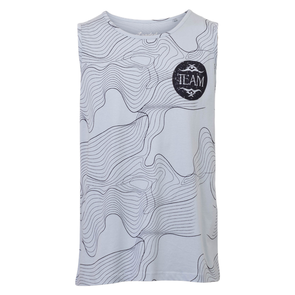 Loaded Herre Tanktop - P8 AOP BLUE