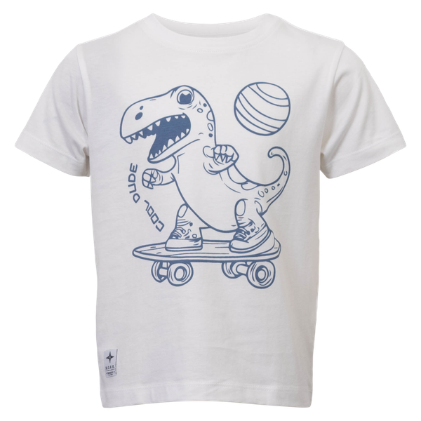 N.O.H.R. Doka Drenge T-shirt - P1 CLOUD DANCER