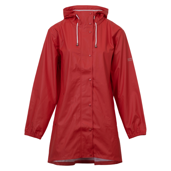 Nordic Project 18 Bossy Dame Regnjakke - POPPY RED