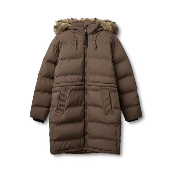 Nordic Project 18 Fanny Dame Vinterjakke m. BIONIC-FINISH® ECO coating - CHOCOLATE CHIP